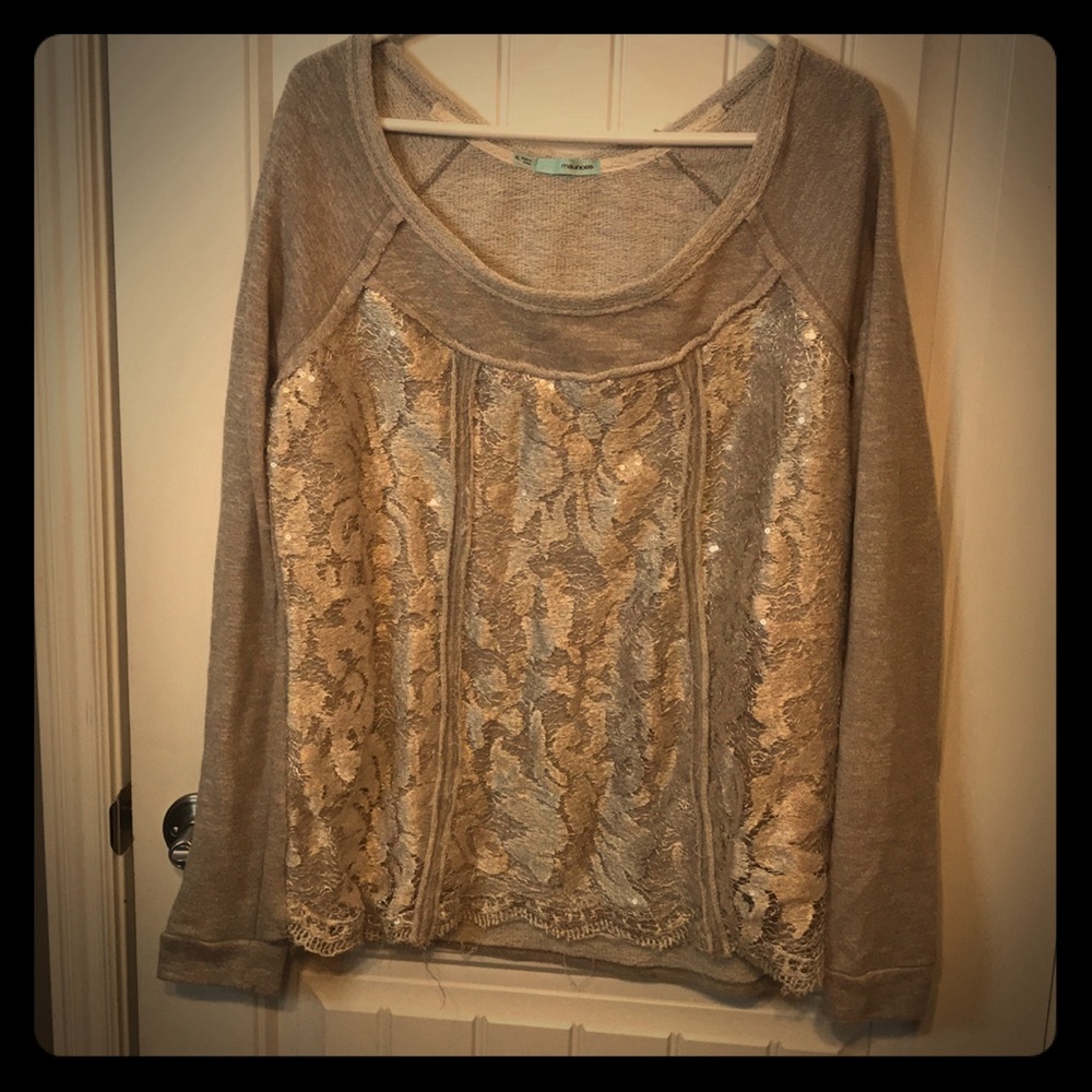 Tan XL maurices sweatshirt